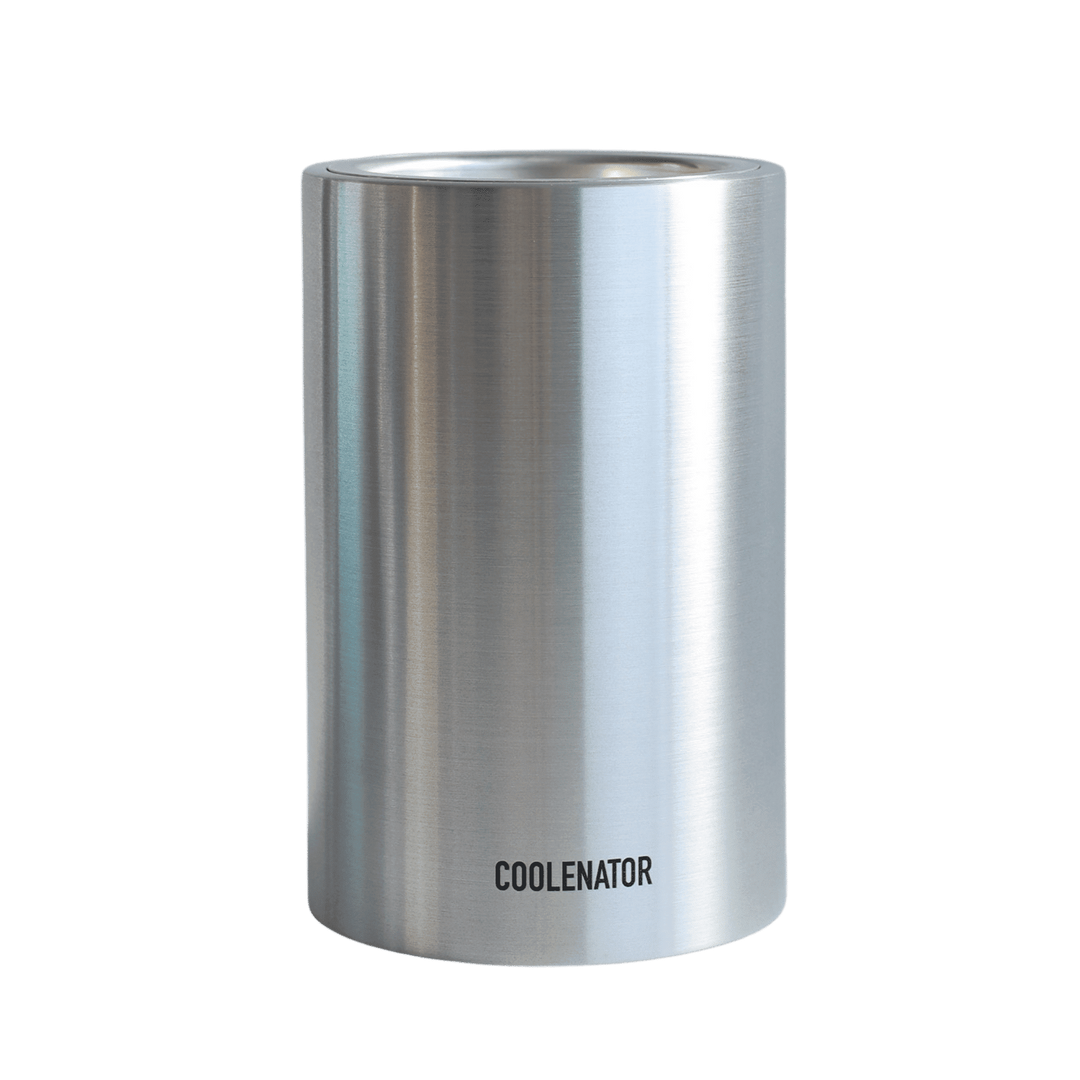 Coolenator silver design wine cooler