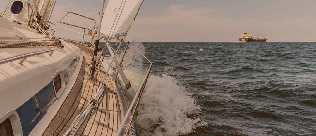 sailing boat on the sea