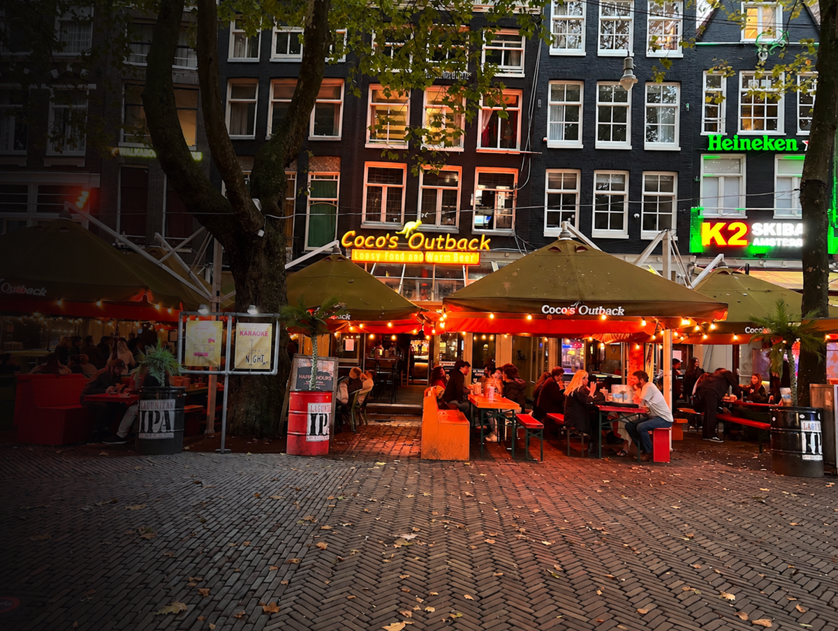 Coco’s Outback terrace in Amsterdam